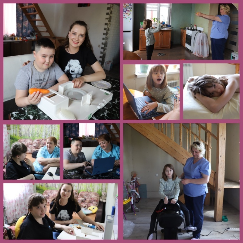Выездная многопрофильная помощь детям-инвалидам в Омском районе