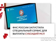 ФНС России запустила специальный сервис для выплаты субсидий МСП