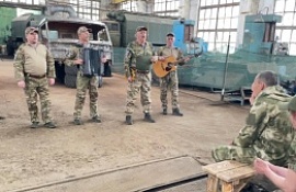 «Новая провинция» дала концерт для роты «Иртыш»